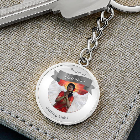 Intention - Guardian Angel Affirmation Keychain - More Than CharmsMore Than Charms