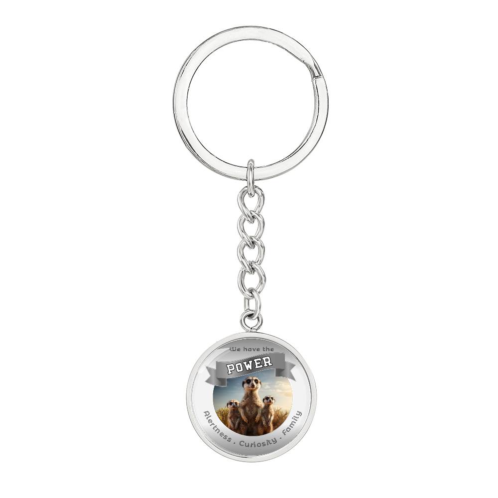 Meercat - Power Animal Affirmation Keychain - More Than CharmsMore Than Charms