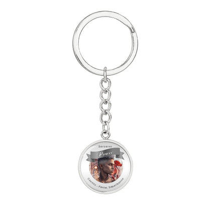 Sorcerer - RPG Fantasy Affirmation Keychain - More Than CharmsMore Than Charms