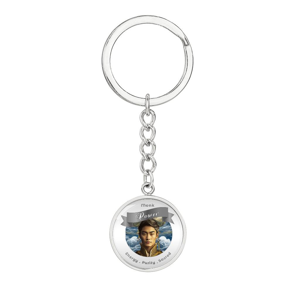 Monk - RPG Fantasy Affirmation Keychain - More Than CharmsMore Than Charms