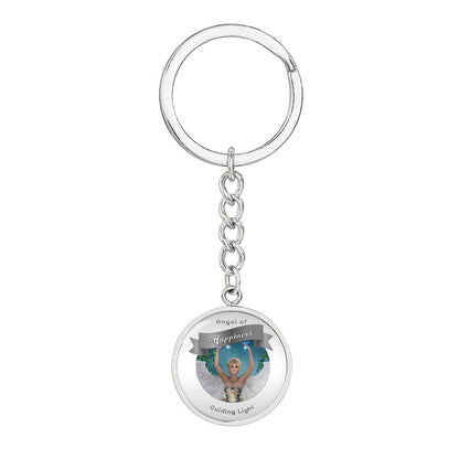Happiness - Guardian Angel Affirmation Keychain - More Than CharmsMore Than Charms