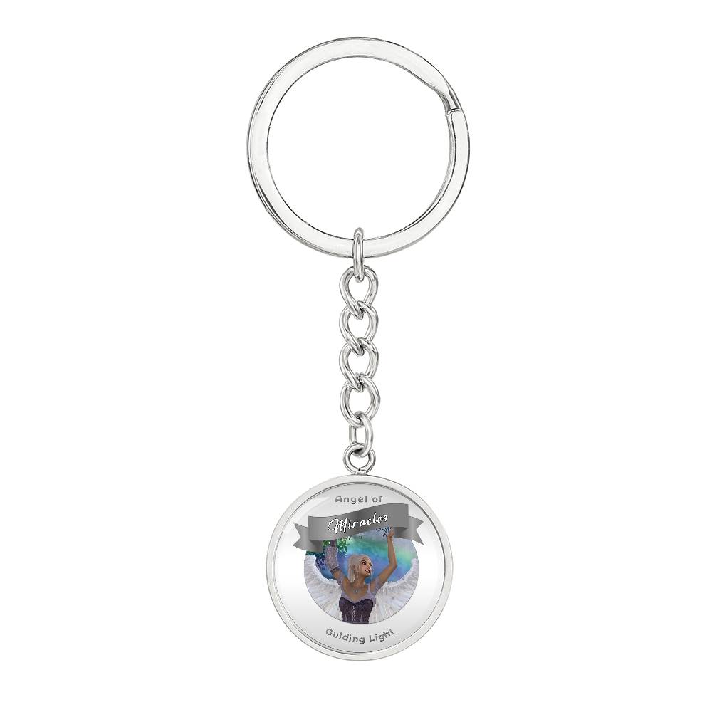 Miracles - Guardian Angel Affirmation Keychain - More Than CharmsMore Than Charms