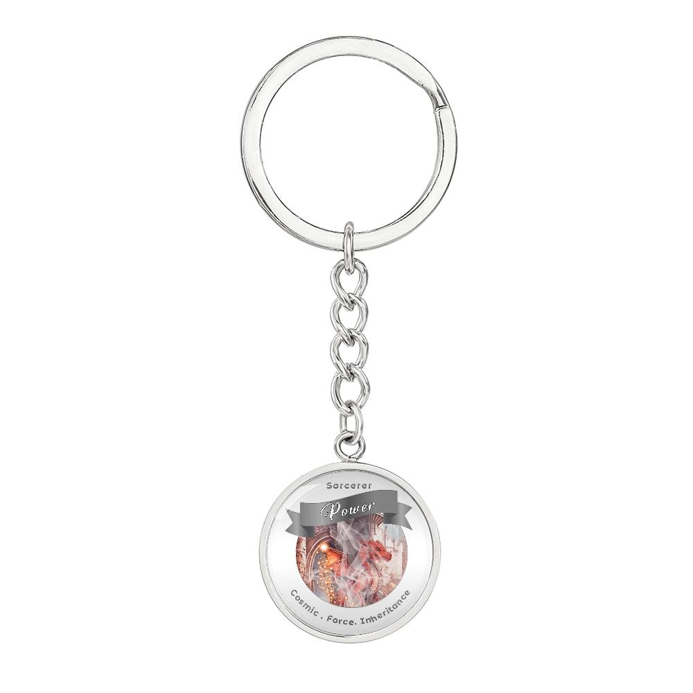 Sorcerer 2- RPG Fantasy Affirmation Keychain - More Than CharmsMore Than Charms