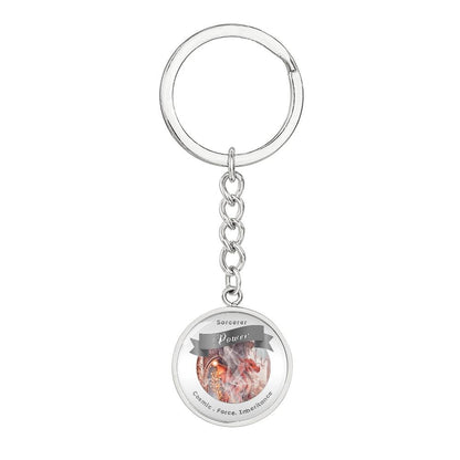 Sorcerer 2- RPG Fantasy Affirmation Keychain - More Than CharmsMore Than Charms