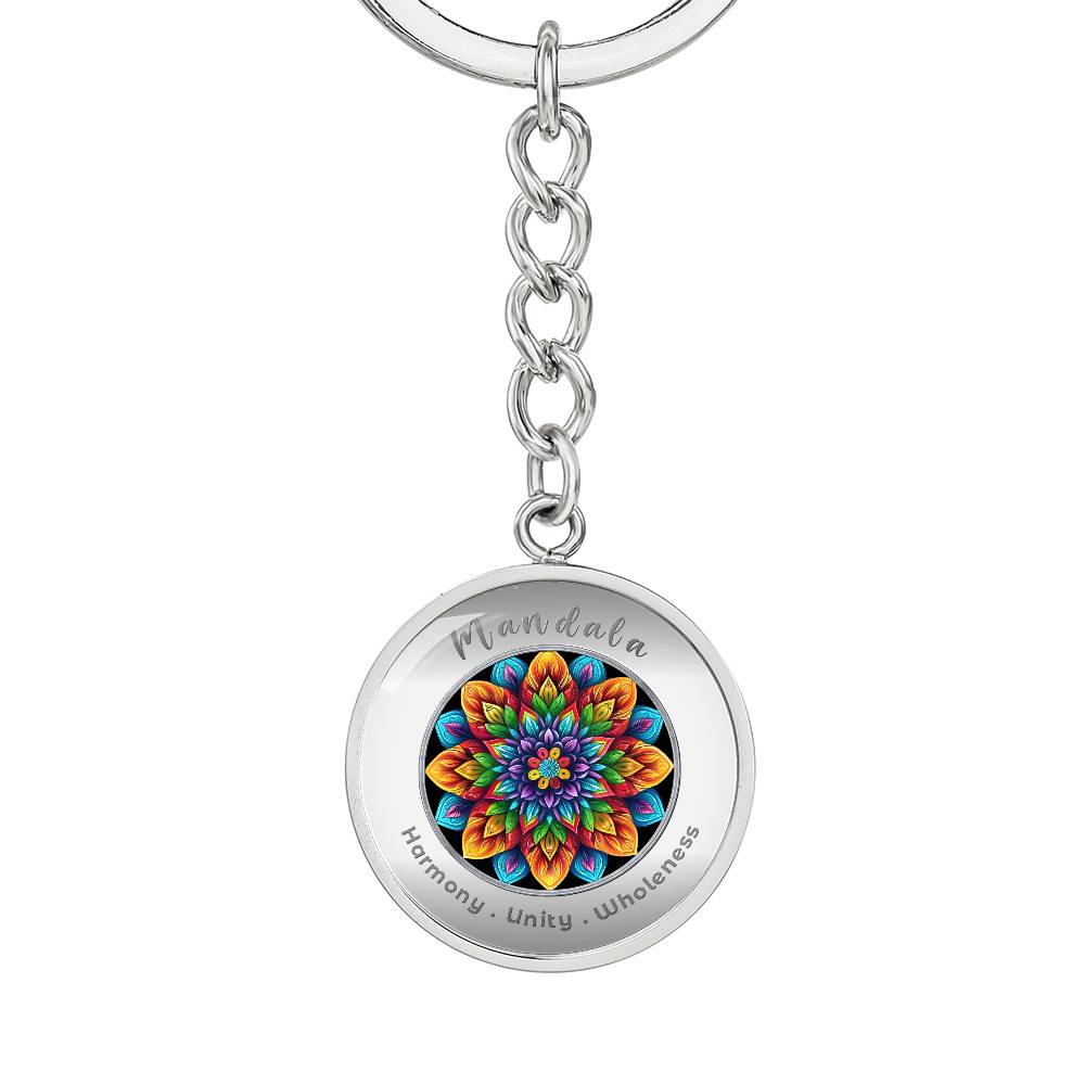 Mandala - Affirmation Keychain - More Than CharmsMore Than Charms