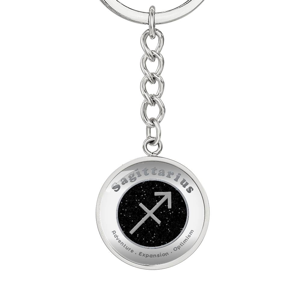 Sagittarius - Affirmation Keychain - More Than CharmsMore Than Charms