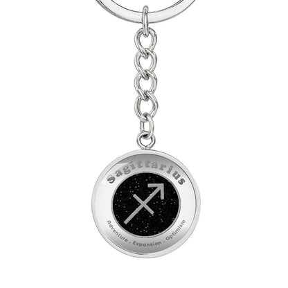 Sagittarius - Affirmation Keychain - More Than CharmsMore Than Charms