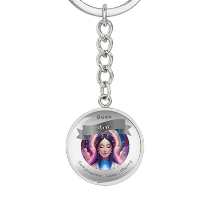 Quan Yin - Affirmation Pendant for Compassion Love Mercy- More Than CharmsMore Than Charms