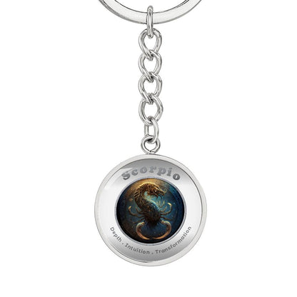 Scorpio - Affirmation Keychain - More Than CharmsMore Than Charms