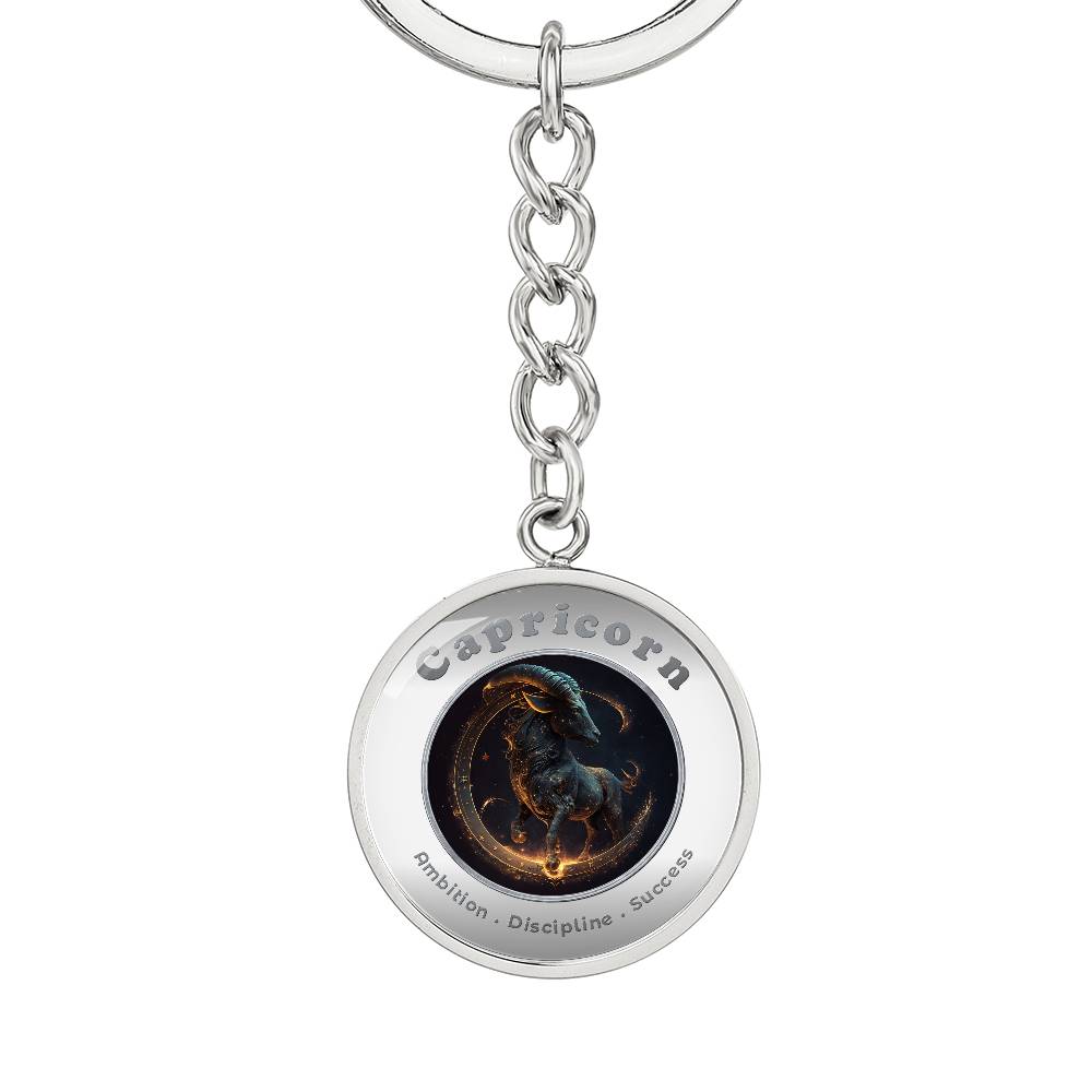 Capricorn - Affirmation Keychain - More Than CharmsMore Than Charms