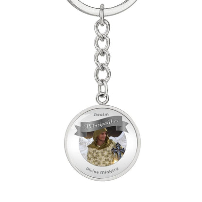 Principalities - Angelic Realm Affirmation Keychain For Divine Ministry - More Than CharmsMore Than Charms