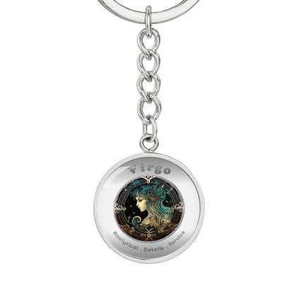 Virgo - Affirmation Keychain - More Than CharmsMore Than Charms
