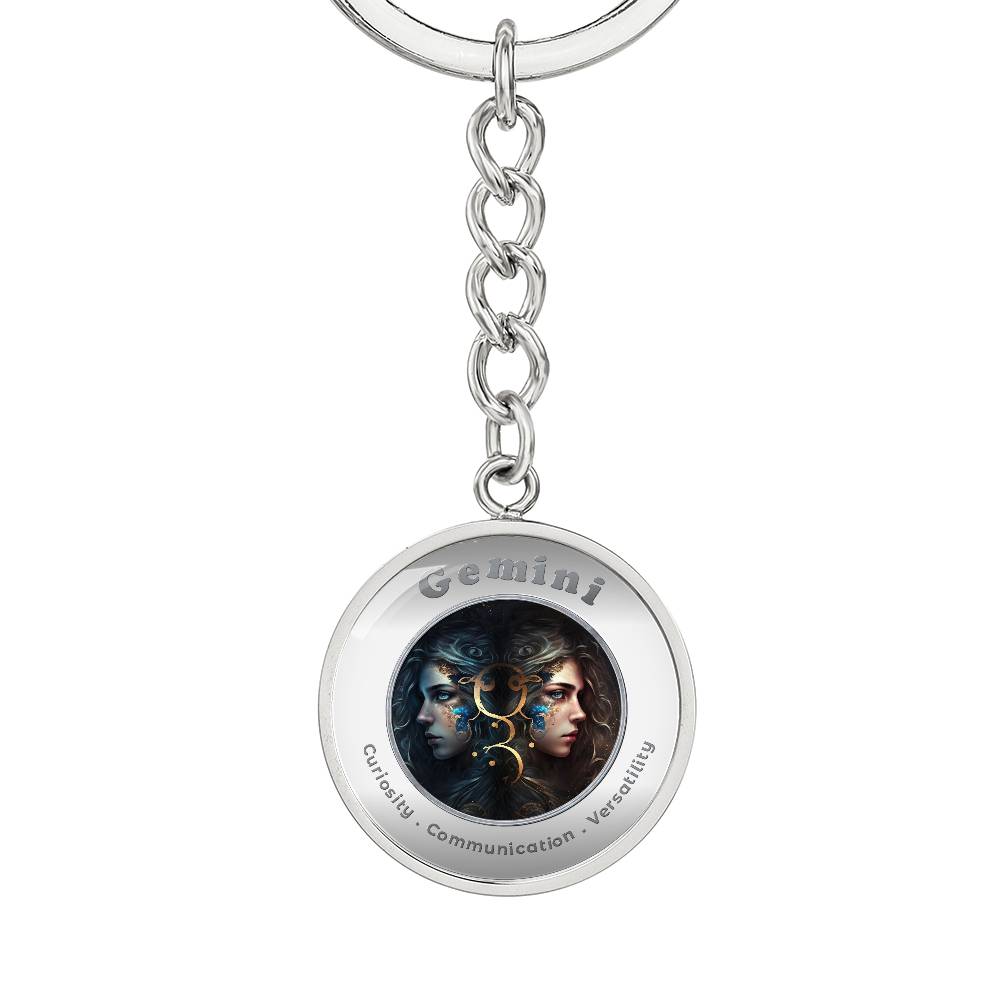 Gemini - Affirmation Keychain - More Than CharmsMore Than Charms