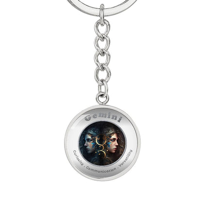 Gemini - Affirmation Keychain - More Than CharmsMore Than Charms