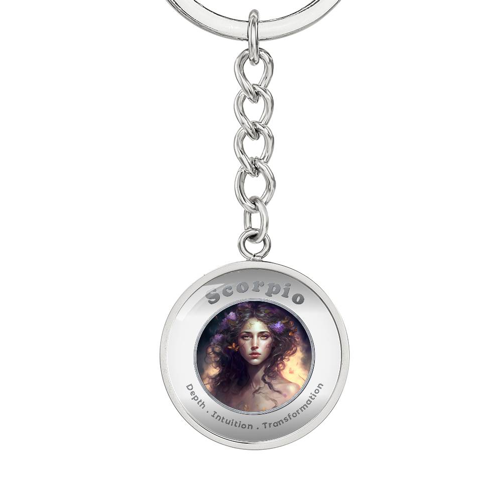 Scorpio - Affirmation Keychain - More Than CharmsMore Than Charms