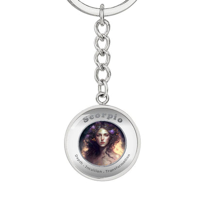 Scorpio - Affirmation Keychain - More Than CharmsMore Than Charms