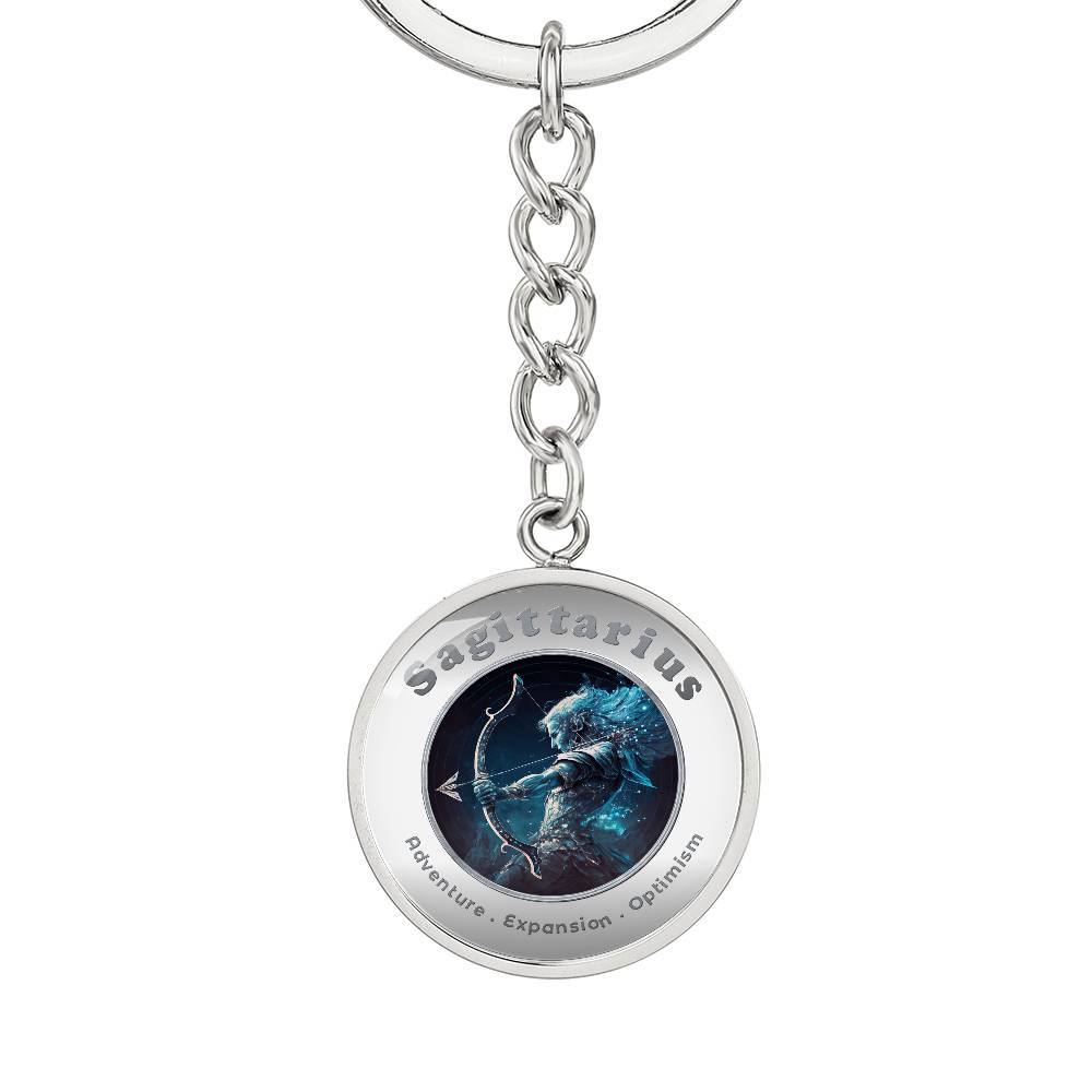 Sagittarius - Affirmation Keychain - More Than CharmsMore Than Charms