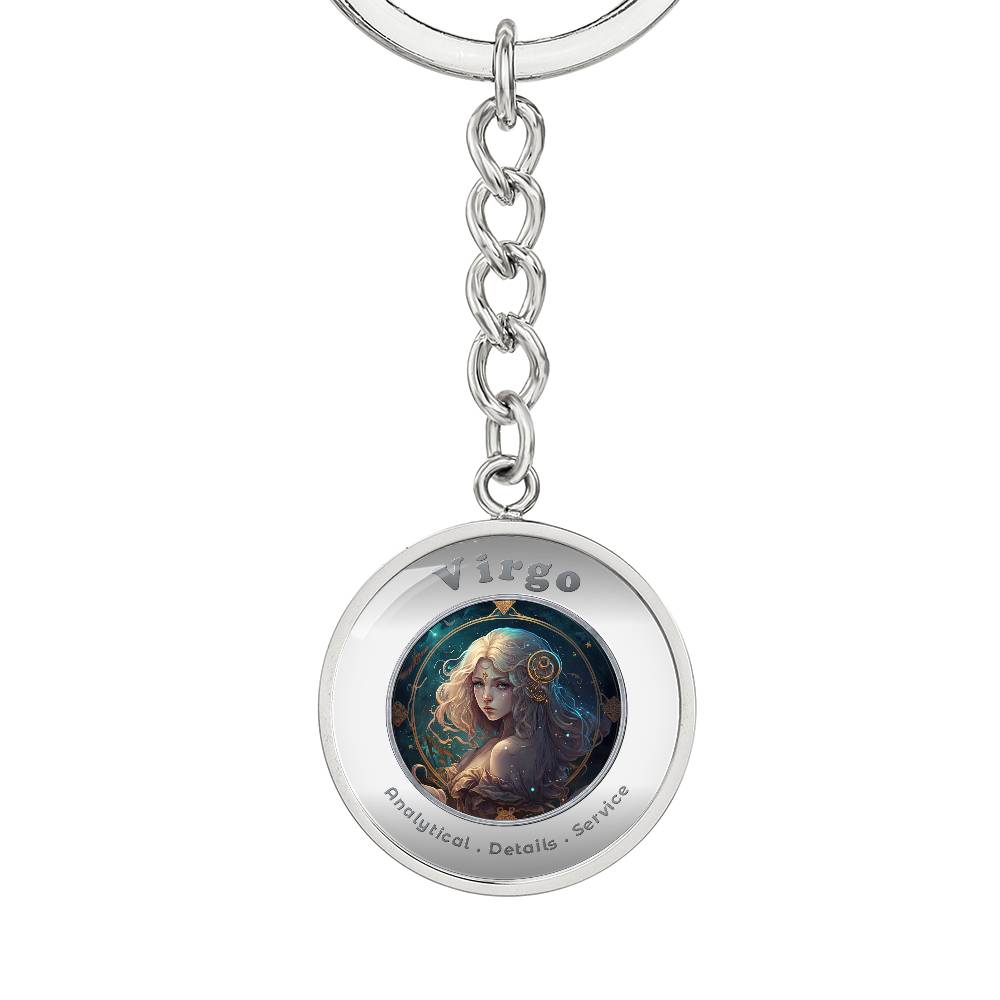 Virgo- Affirmation Keychain - More Than CharmsMore Than Charms