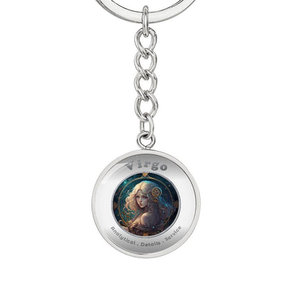 Virgo- Affirmation Keychain - More Than CharmsMore Than Charms