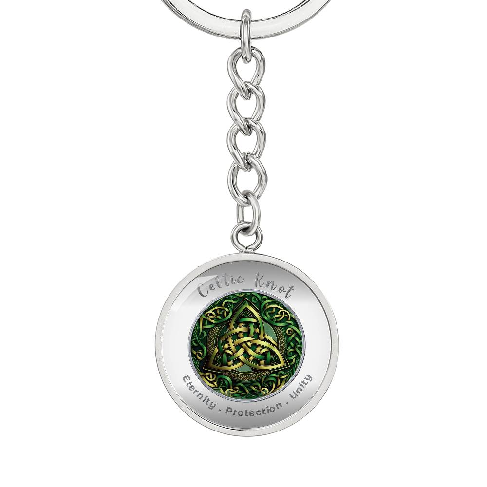 Celtic Knot - Affirmation Keychain - More Than CharmsMore Than Charms