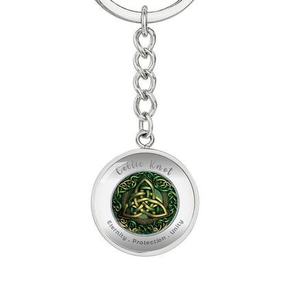 Celtic Knot - Affirmation Keychain - More Than CharmsMore Than Charms