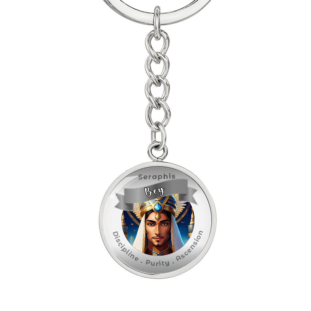 Seraphis Bay - Affirmation Keychain For Discipline, Purity & Ascension - More Than CharmsMore Than Charms