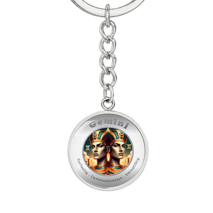 Gemini - Affirmation Keychain - More Than CharmsMore Than Charms
