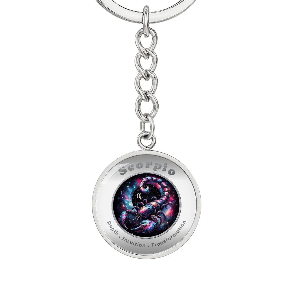 Scorpio- Affirmation Keychain - More Than CharmsMore Than Charms