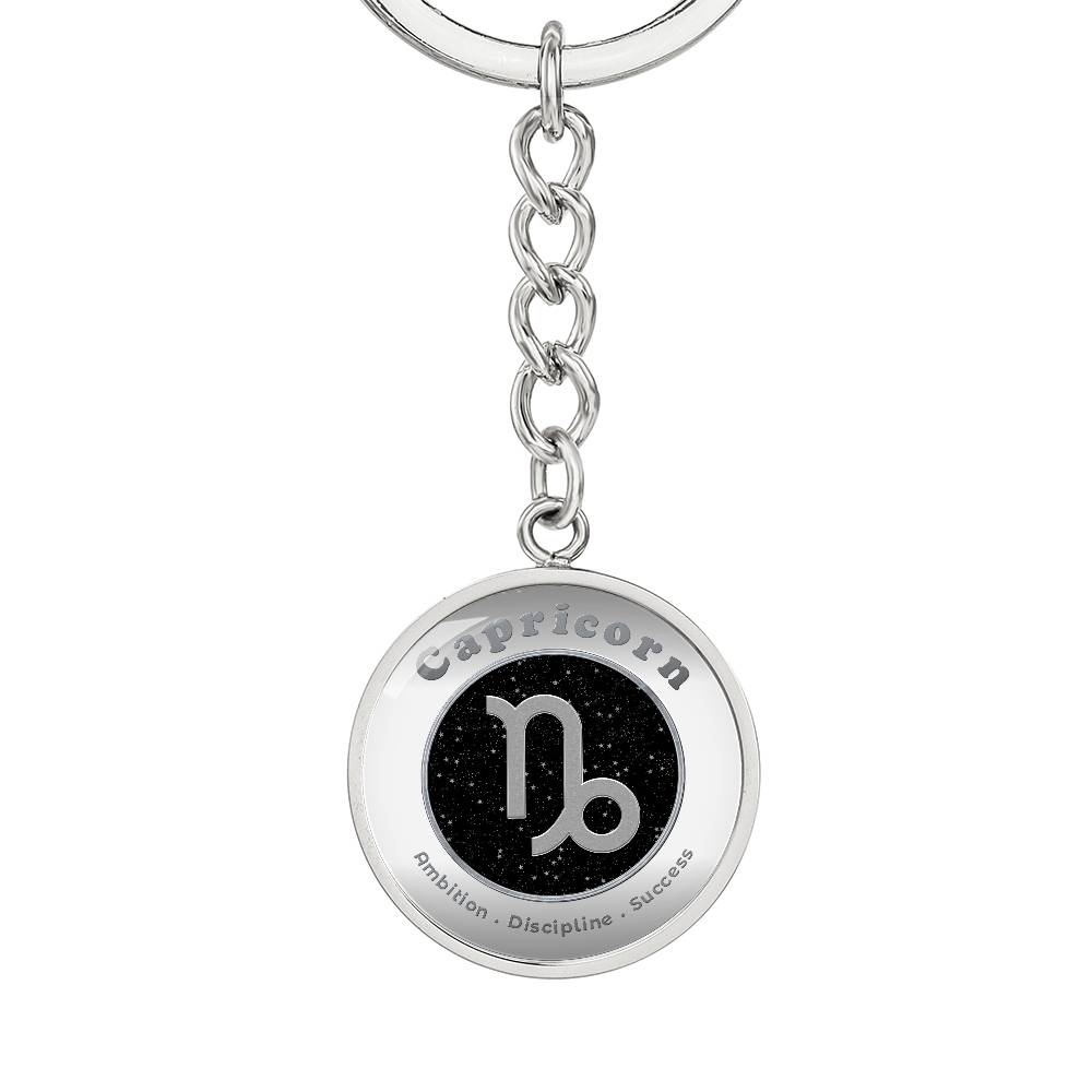 Capricorn - Affirmation Keychain - More Than CharmsMore Than Charms
