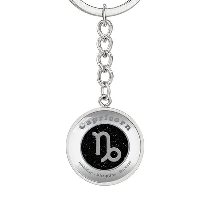 Capricorn - Affirmation Keychain - More Than CharmsMore Than Charms