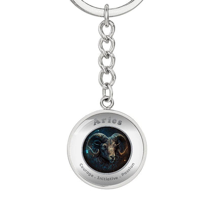 Aries - Affirmation Keychain - More Than CharmsMore Than Charms