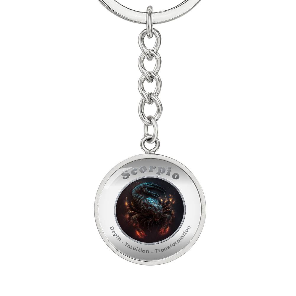 Scorpio - Affirmation Keychain - More Than CharmsMore Than Charms