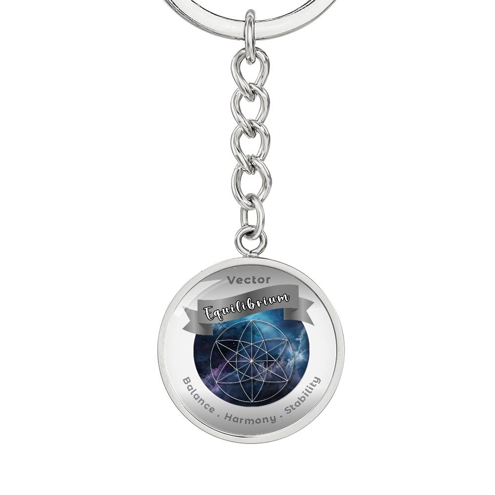 Vector Equilibrium - Affirmation Keychain - More Than CharmsMore Than Charms