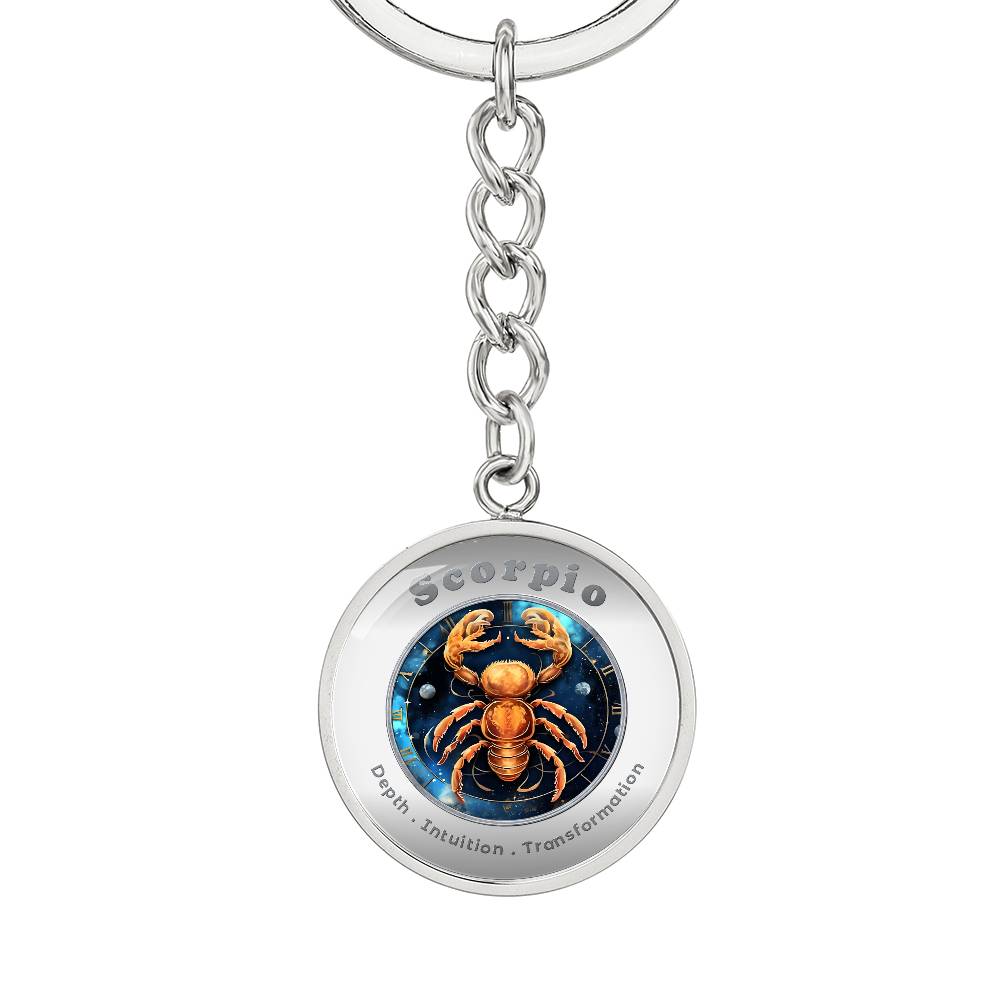 Scorpio - Affirmation Keychain - More Than CharmsMore Than Charms