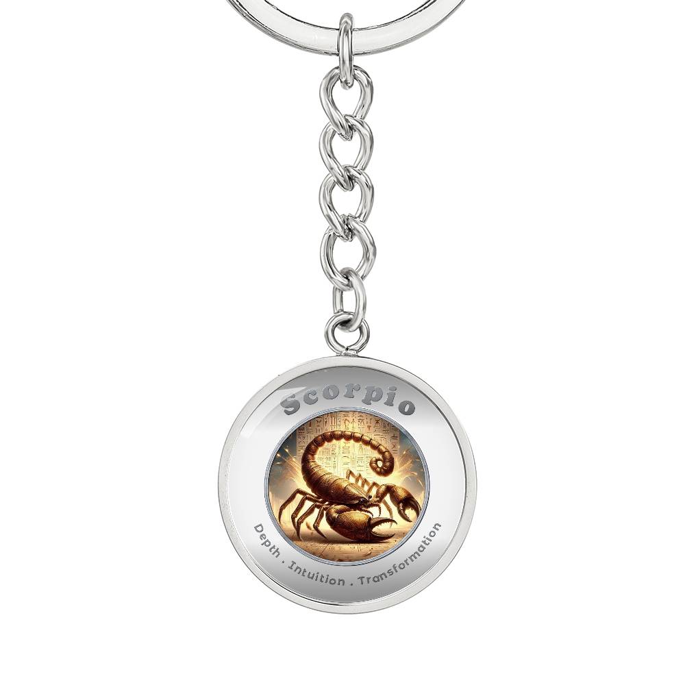 Scorpio - Affirmation Keychain - More Than CharmsMore Than Charms