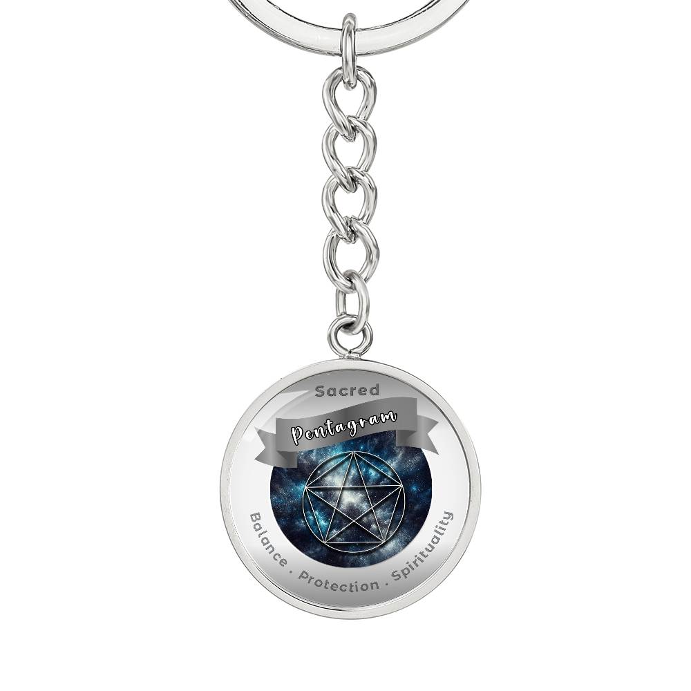 Pentagram - Affirmation Keychain - More Than CharmsMore Than Charms
