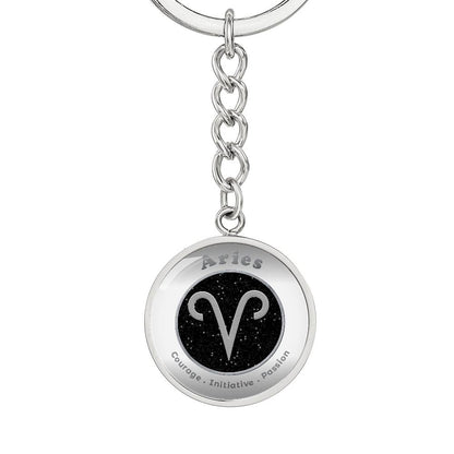 Aries - Affirmation Keychain - More Than CharmsMore Than Charms