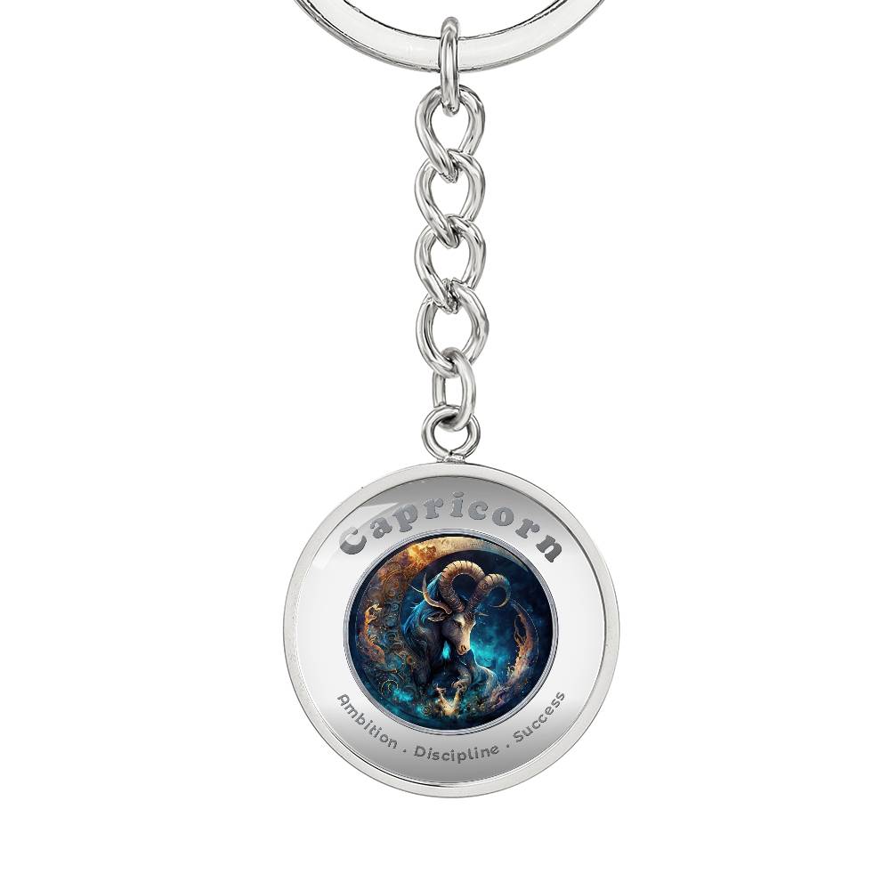Capricorn - Affirmation Keychain - More Than CharmsMore Than Charms