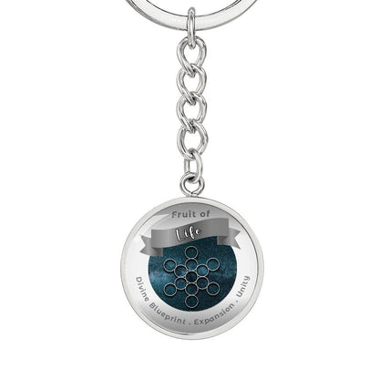 Fruit of Life - Affirmation Keychain - More Than CharmsMore Than Charms