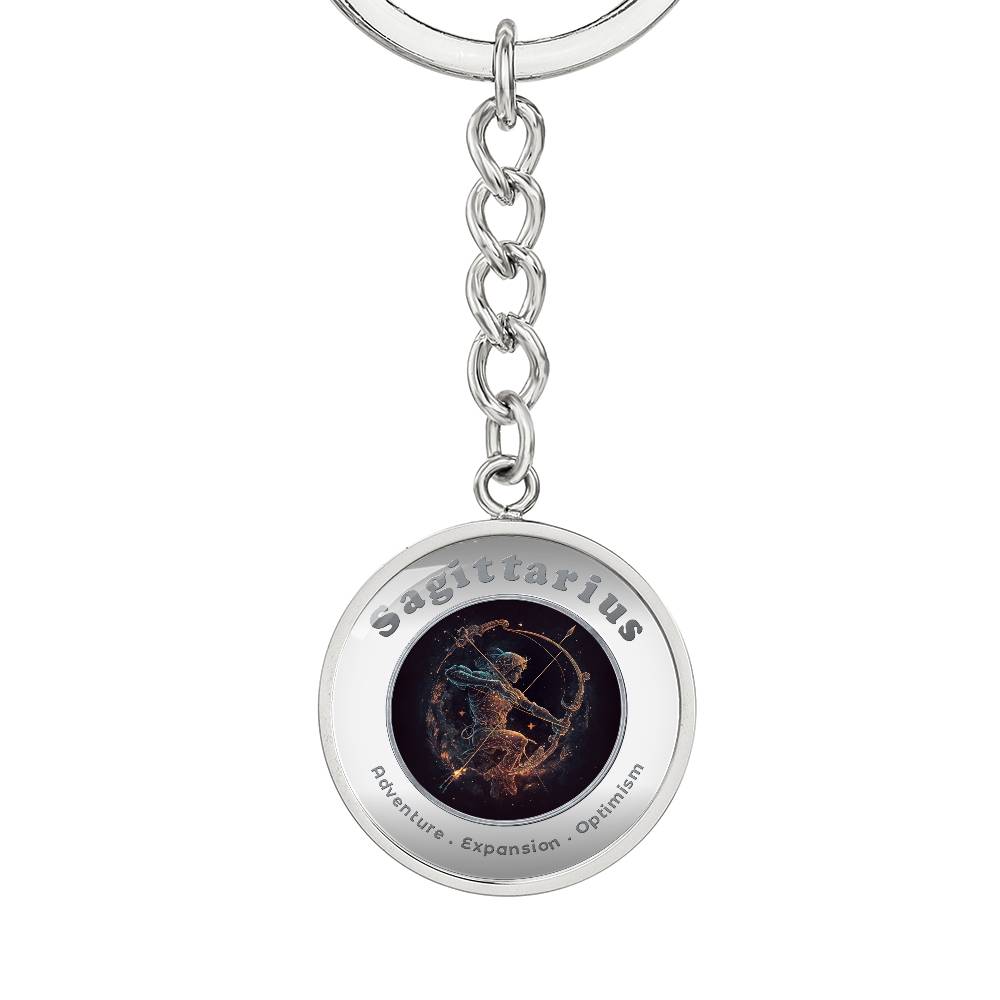 Sagittarius - Affirmation Keychain - More Than CharmsMore Than Charms