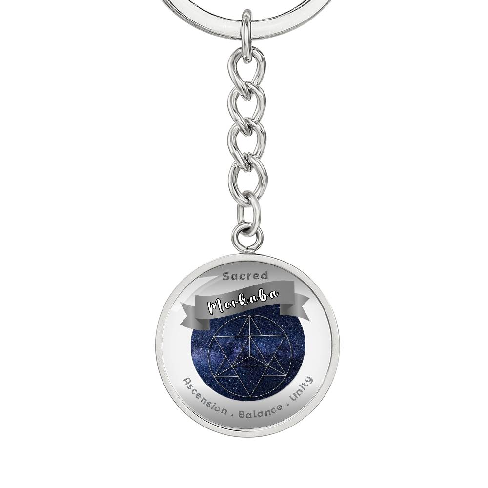 Merkaba - Affirmation Keychain - More Than CharmsMore Than Charms