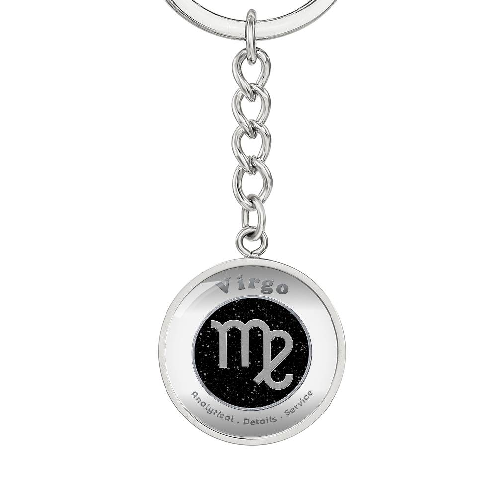Virgo - Affirmation Keychain - More Than CharmsMore Than Charms