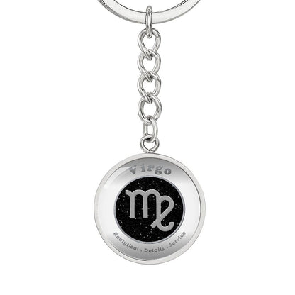 Virgo - Affirmation Keychain - More Than CharmsMore Than Charms