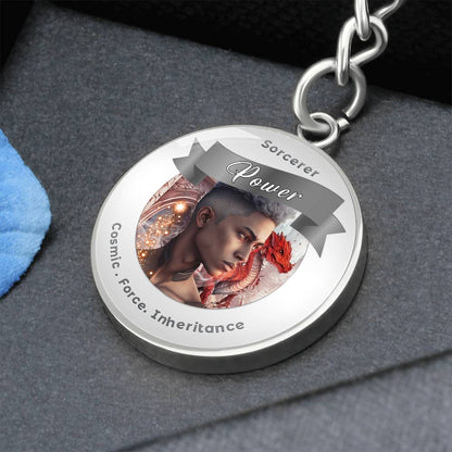 Sorcerer - RPG Fantasy Affirmation Keychain - More Than CharmsMore Than Charms