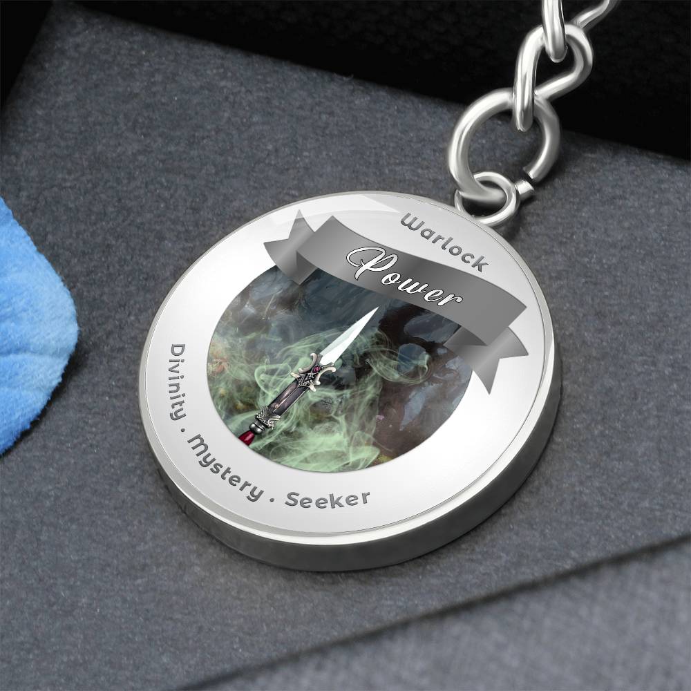 Warlock 2 - RPG Fantasy Affirmation Keychain - More Than CharmsMore Than Charms