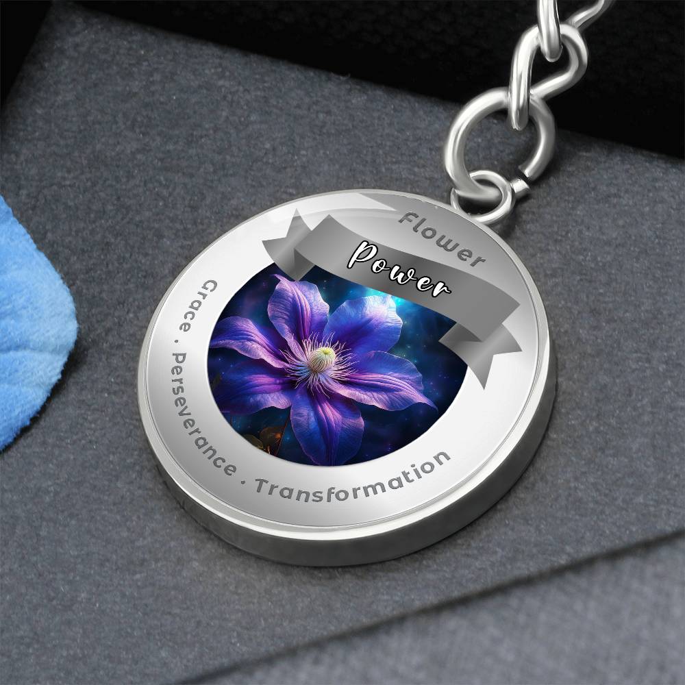 Clematis - Affirmation Pendant - More Than CharmsMore Than Charms