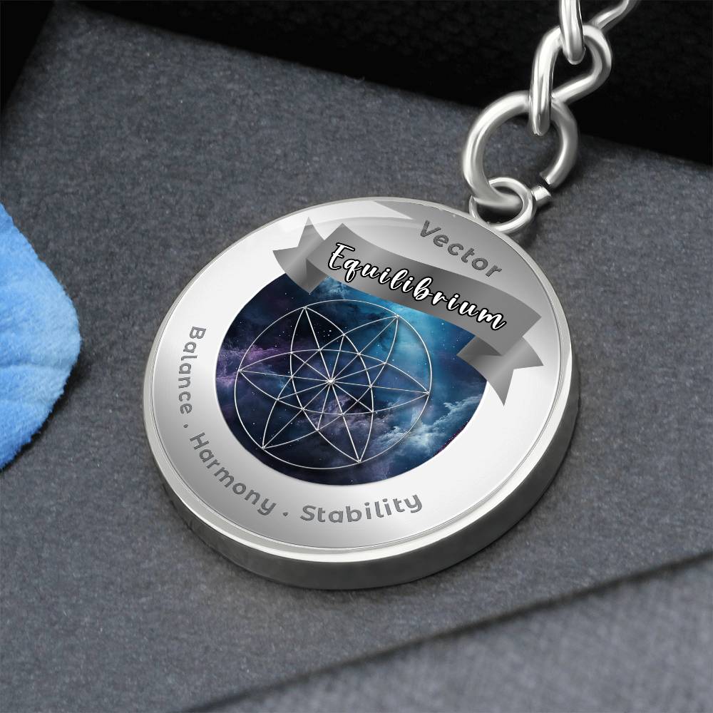 Vector Equilibrium - Affirmation Keychain - More Than CharmsMore Than Charms