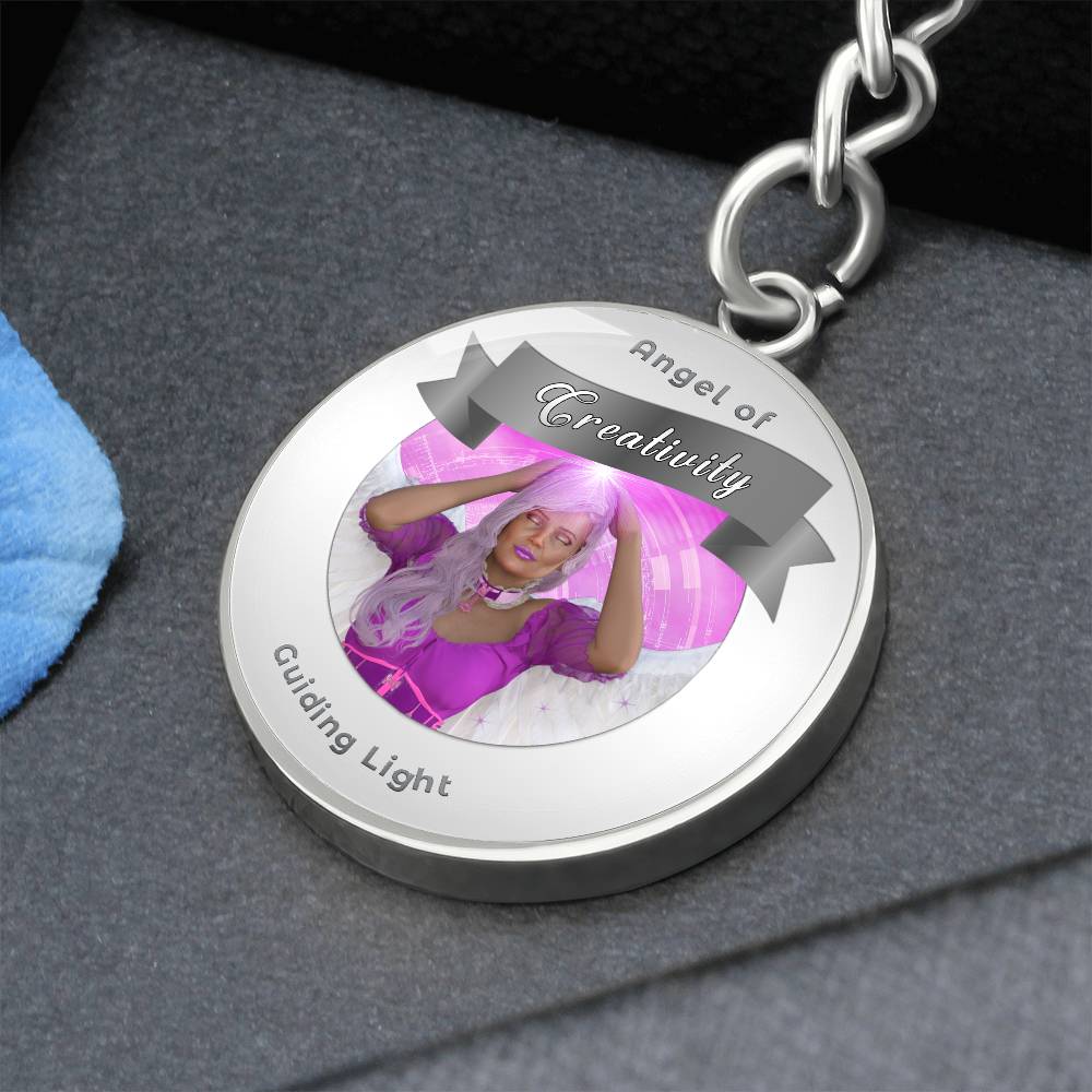 Creativity - Guardian Angel Affirmation Keychain - More Than CharmsMore Than Charms