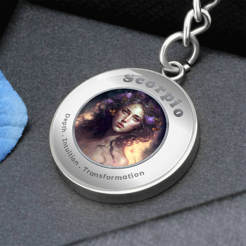 Scorpio - Affirmation Keychain - More Than CharmsMore Than Charms