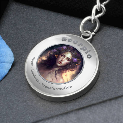 Scorpio - Affirmation Keychain - More Than CharmsMore Than Charms